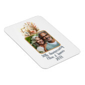 50金ゴールド結婚記念写真集 マグネット (右側)