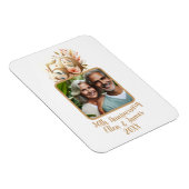 50金ゴールド結婚記念写真集 マグネット (右側)