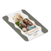 50金ゴールド結婚記念写真集 マグネット (右側)