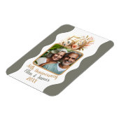 50金ゴールド結婚記念写真集 マグネット (左側)