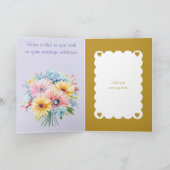 50金ゴールド記念花紫 カード (内部)