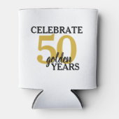 50金祝年おもしろい50周年記念 缶クーラー (正面)