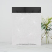 50階調のグレー – Fractal Art レターヘッド (スタンド正面)