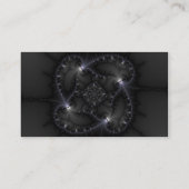 50階調のグレー – Fractal Art 名刺 (裏面)