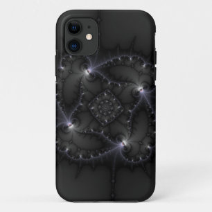 50階調のグレー – Fractal Art iPhone 11 ケース