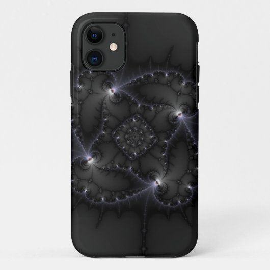 50階調のグレー – Fractal Art Case-Mate iPhoneケース (裏面)