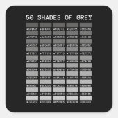 50階調 スクエアシール (正面)