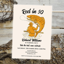 50魚釣りヴィンテージメンズ50誕生日