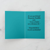 500ドルの卒業ギフトカード シーズンカード (内部)