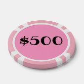 500ドル(ロゴ) ポーカーチップ (シングル)