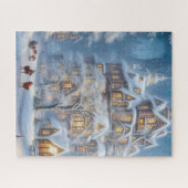 500ピースクリスマスパズル-フェスティバル城 ジグソーパズル (横)