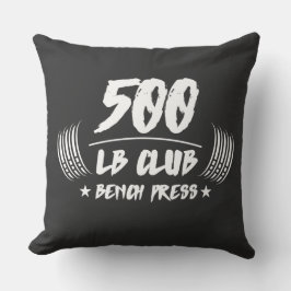 500ポンドクラブ デッドリフト スクワット ベンチTシャツ クッション