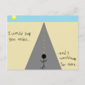 500マイルは… ポストカード (正面)