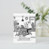 500万人の扶養家族? ポストカード (スタンド正面)