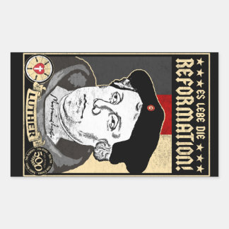 500周年記念改革ルター4pakスタンプ 長方形シール