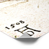 500歳のスケッチ ポスター (角)