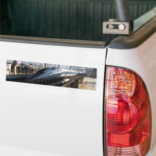 500系新幹線新幹線新幹線 バンパーステッカー (トラック上)