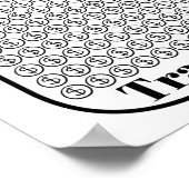 $500貯蓄トラッカーMason Jar予算ゴールシート ポスター (角)