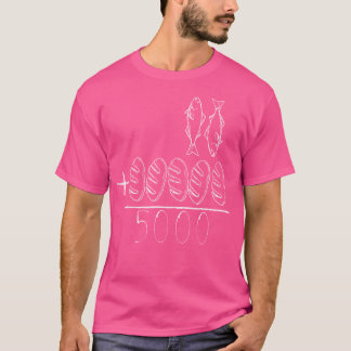 5000食べ物を与え年 Tシャツ