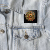 [500]エジプトの太陽の神ラ 缶バッジ (インサイチュ)