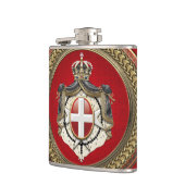 [500]マルタの順序 – SMOM Coat of Arms フラスク (左)
