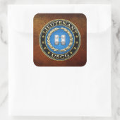 [500]沿岸警備隊：中尉（リビング訳） スクエアシール (バッグ)