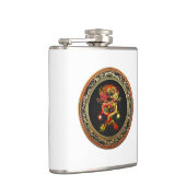 【500】赤・黄ドラゴンズ フラスク (右)