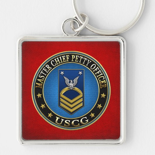 [500] CG：主席小将校(MCPO) キーホルダー (正面)