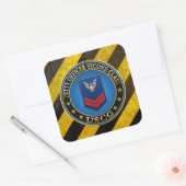 [500] CG: Petry Officer Second Class (PO2) スクエアシール (封筒)