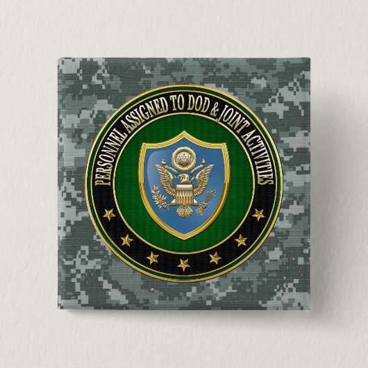[500] DOD & Joint Activities CSIB Special Edition 缶バッジ (正面)