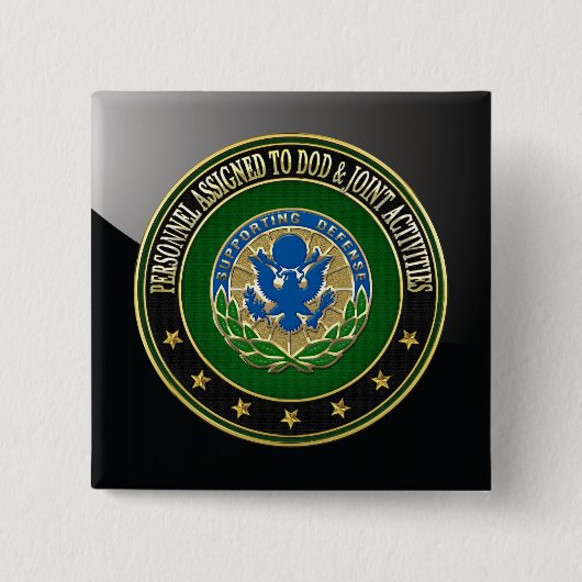 [500] DOD & Joint Activities DUI Special Edition 缶バッジ (正面)