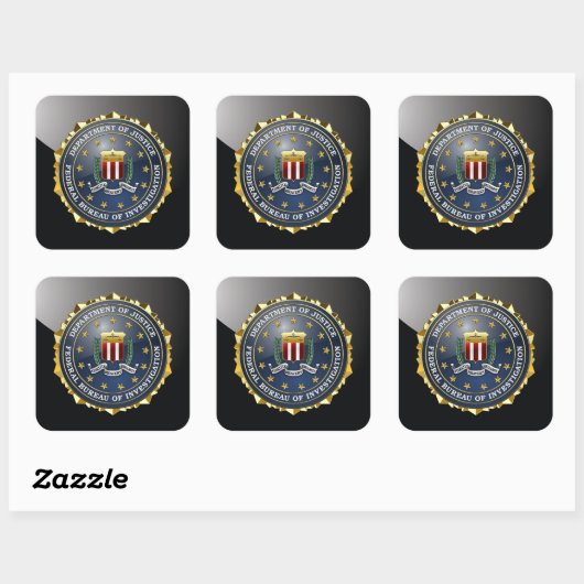 [500] FBI特集 スクエアシール (シート)