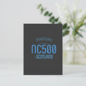 500 nc500マイルのTシャツをした ポストカード (スタンド正面)