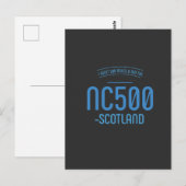 500 nc500マイルのTシャツをした ポストカード (正面/裏面)