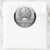 [500] SOWTバッジ[Crest] ラウンドシール (バッグ)