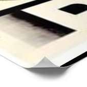 500ccヴィンテージフランスのバイク ポスター (角)