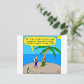 501教会の資金集めの漫画 ポストカード (スタンド正面)