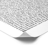 501知らなかったこと(白) ポスター (角)