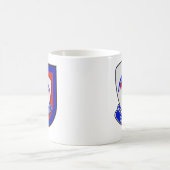 501st歩兵連隊のフラッシュのマグ コーヒーマグカップ (中央)