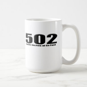 502 Chevyの大きいブロックの木枠 コーヒーマグカップ