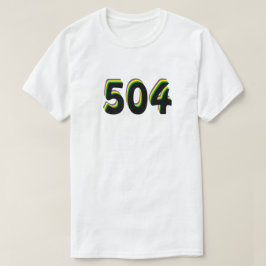 504市外局番 Tシャツ