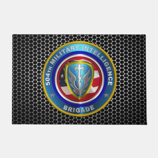 504軍事情報旅団 ドアマット (正面)