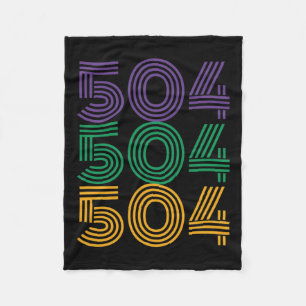 504 Mardi Gras 2025カーニバル衣装おもしろい服 フリースブランケット