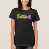 504 Mardi Gras King Cake New Orleans Parade Carniv Tシャツ (正面)