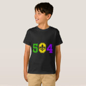 504 Mardi Gras New Orleans Louisiana Carnival Men  Tシャツ (正面フル)