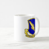 504th歩兵連隊-第1大隊の抜け目がないマグ コーヒーマグカップ (正面右)