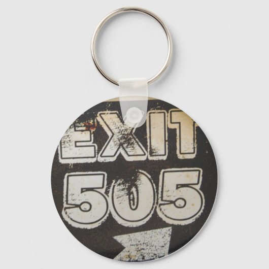 505出口 キーホルダー (正面)