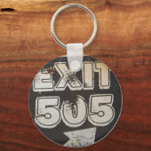 505出口 キーホルダー (正面)