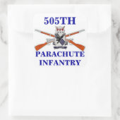 505番目のパラシュート歩兵シール スクエアシール (バッグ)