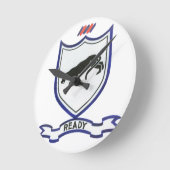 505番目のPIR ラウンド壁時計 (傾斜)